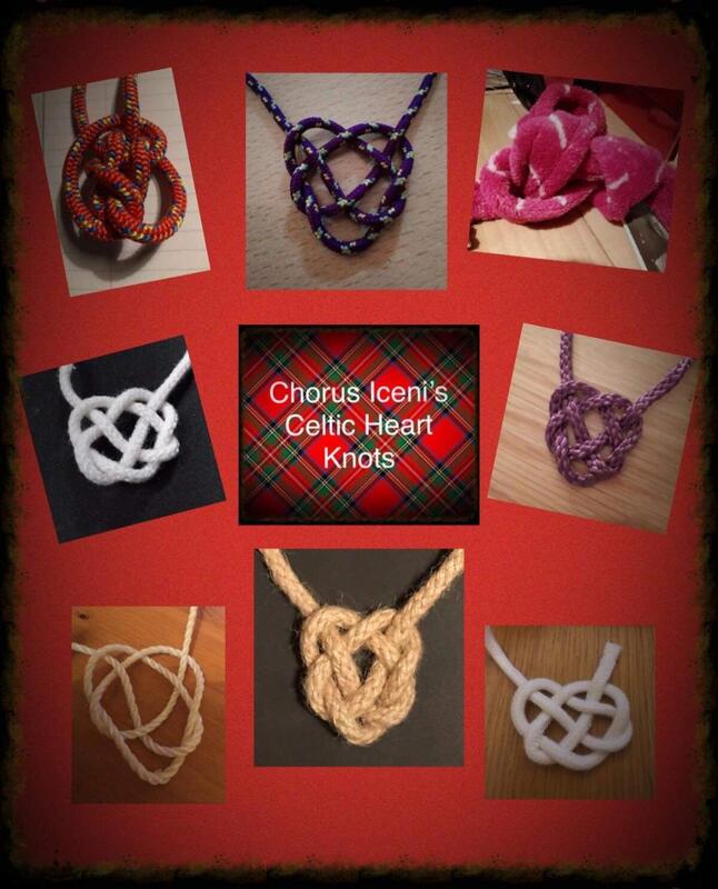 Lockdown activities - Celtic Hearts for Valentines 2021
